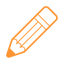 A vector image of a pencil symbolizing website designing from scratch